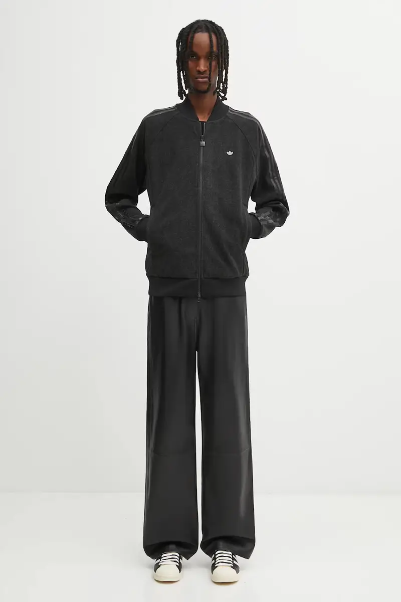 felpa in misto lana Prem Tt uomo colore nero JV7614 miniatura 5