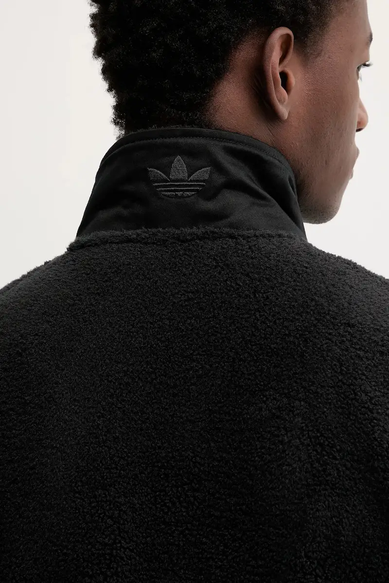 felpa in pile Premium Essentials uomo colore nero JY2639 miniatura 5