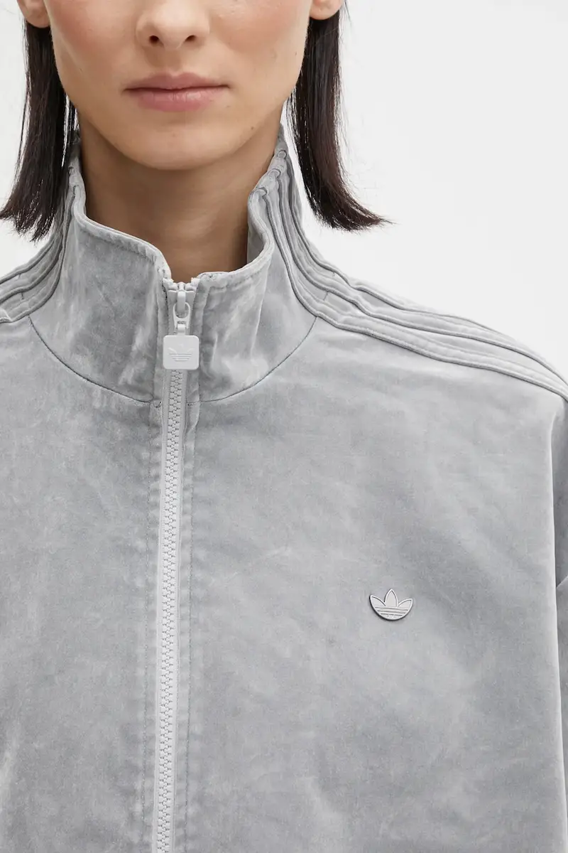 felpa in velluto Fb Os Tt donna colore grigio JW7330 miniatura 4