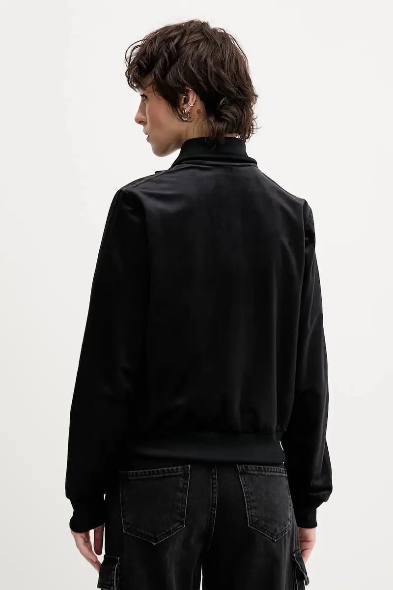 felpa in velluto Velvet Tt donna colore nero JY2592 miniatura 3