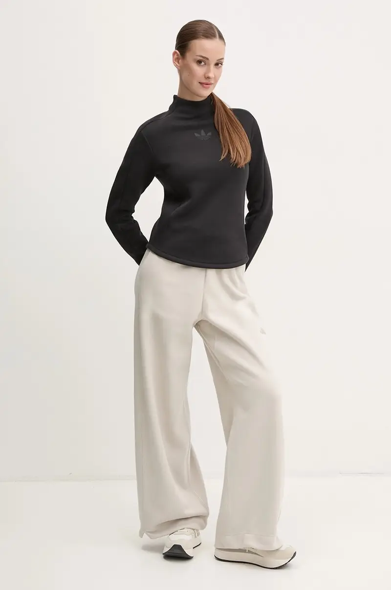 felpa INTERLOCK LS donna colore nero JJ0937 miniatura 2