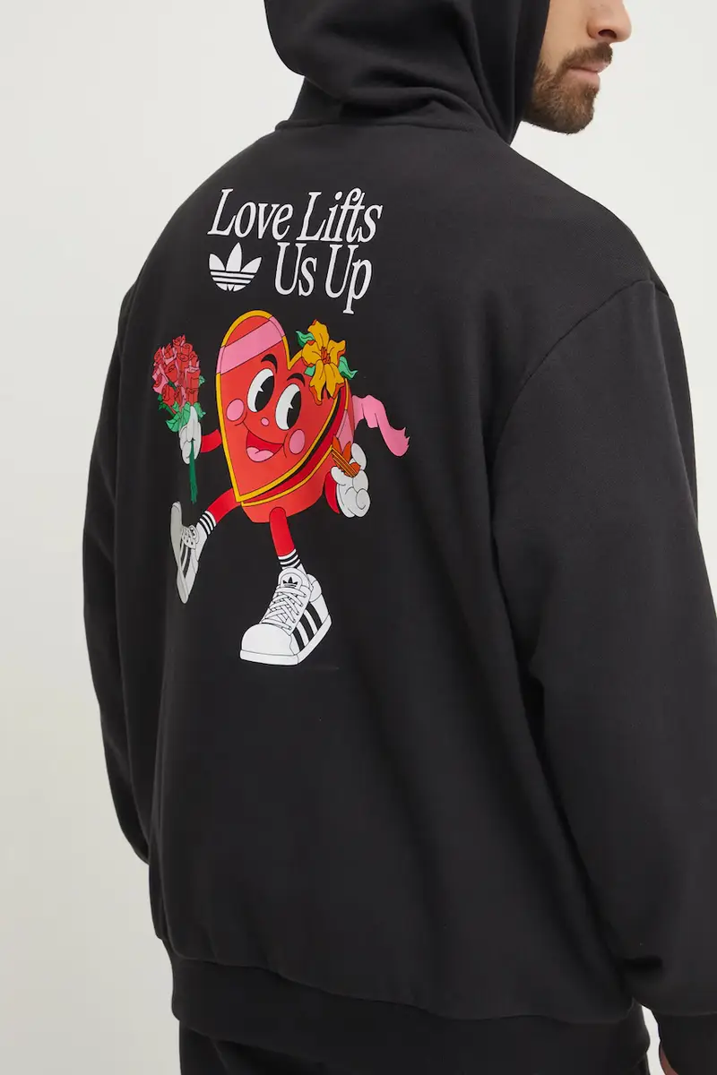 felpa MBN HOODIE uomo colore nero con cappuccio JP0980