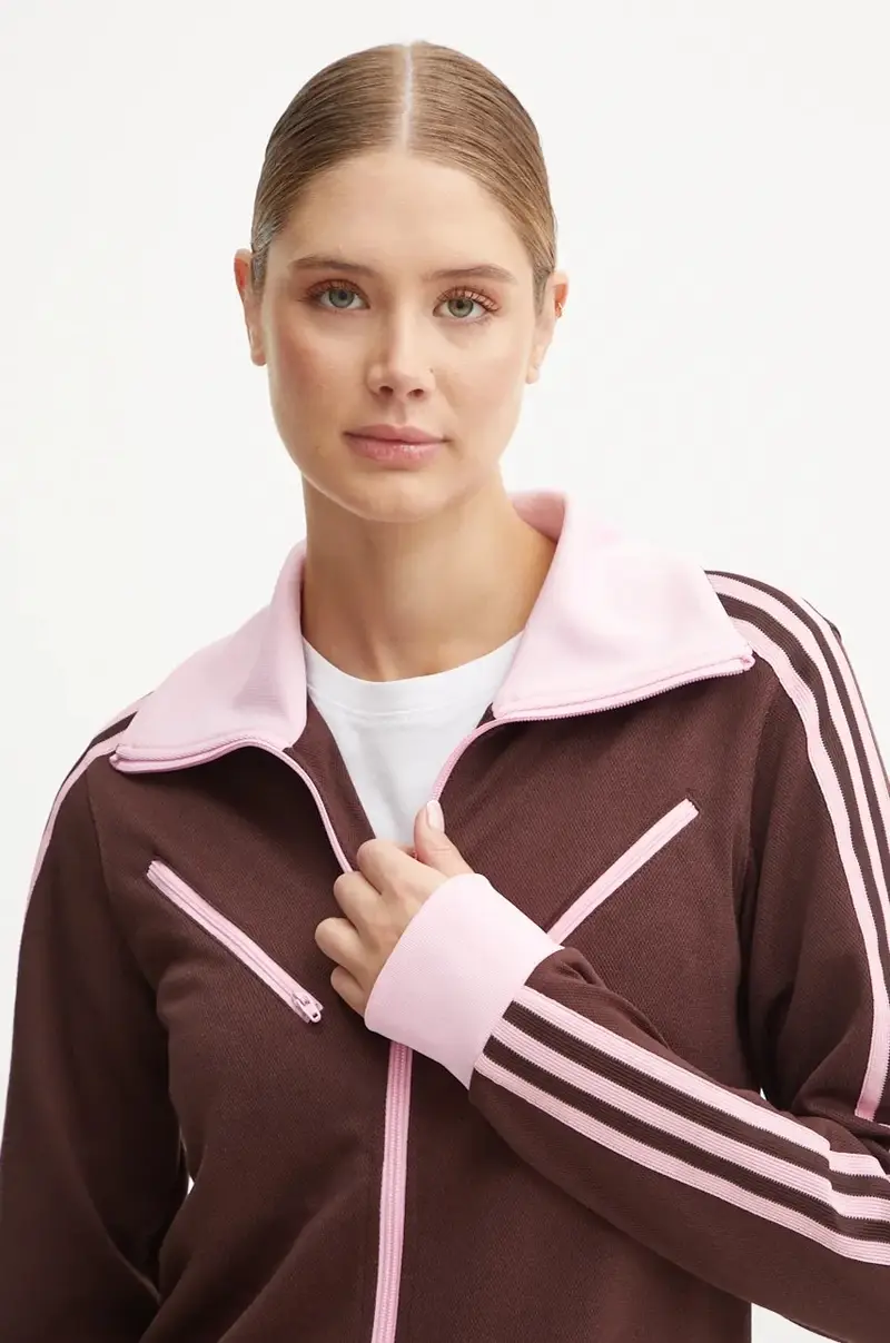 felpa Montreal Tracktop donna colore marrone JL9629