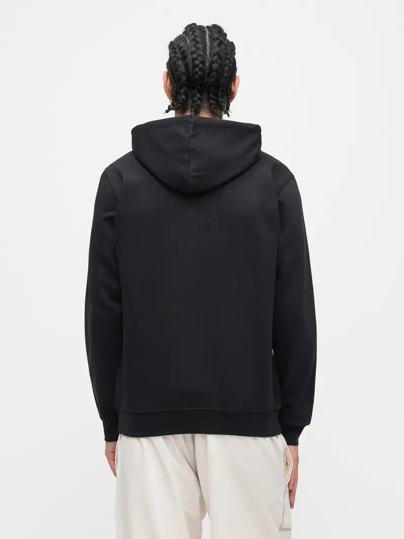 Felpa nero / bianco miniatura 3