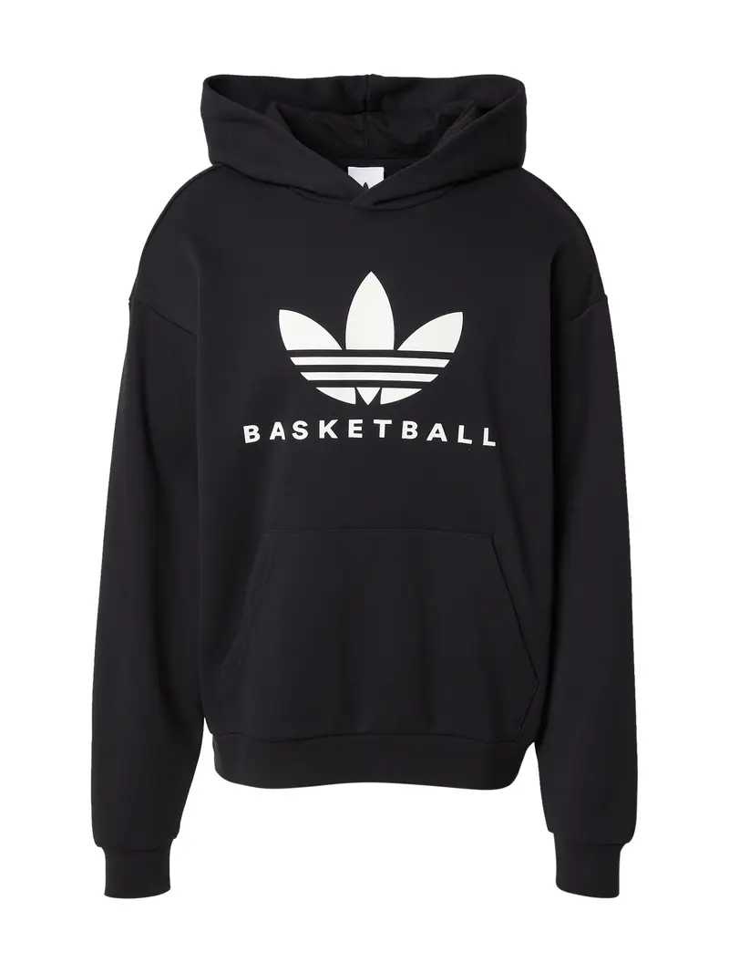 ADIDAS ORIGINALS Felpa 'OG FOUN.'  nero / bianco