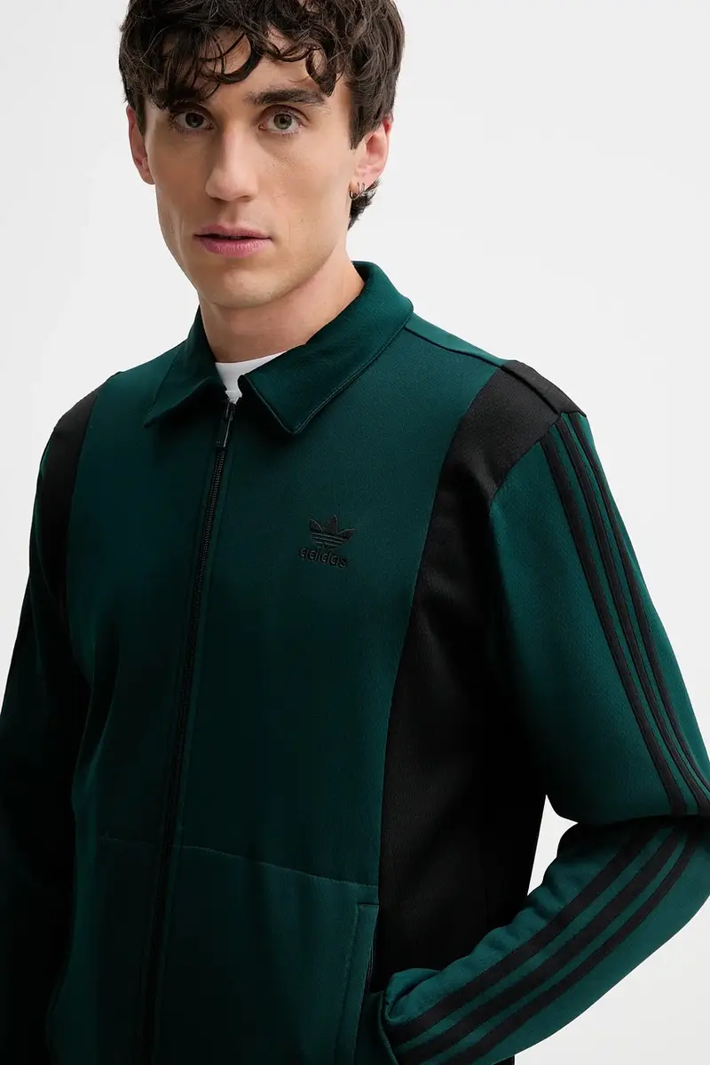 felpa Panel Tt uomo colore verde con applicazione JY1426 Turchese miniatura 4