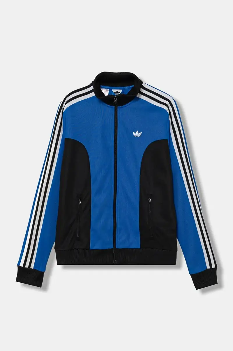 felpa per bambini colore blu con applicazione JV7709 miniatura 2