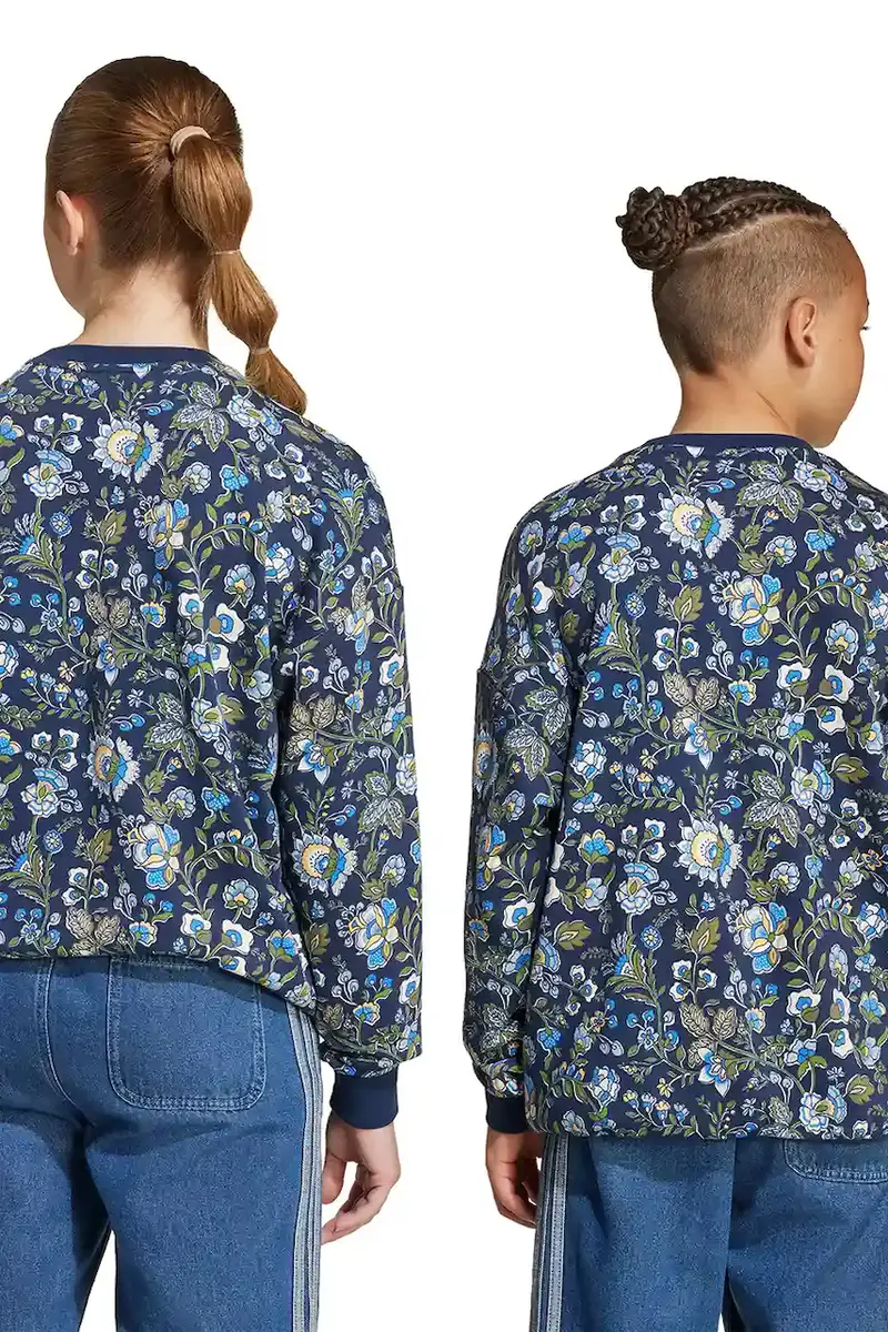 felpa per bambini colore blu navy JX6316 miniatura 5