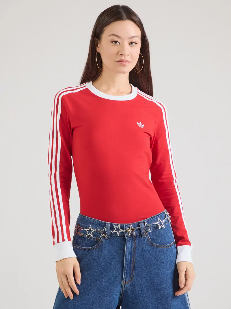 Felpa rosso / bianco miniatura 2