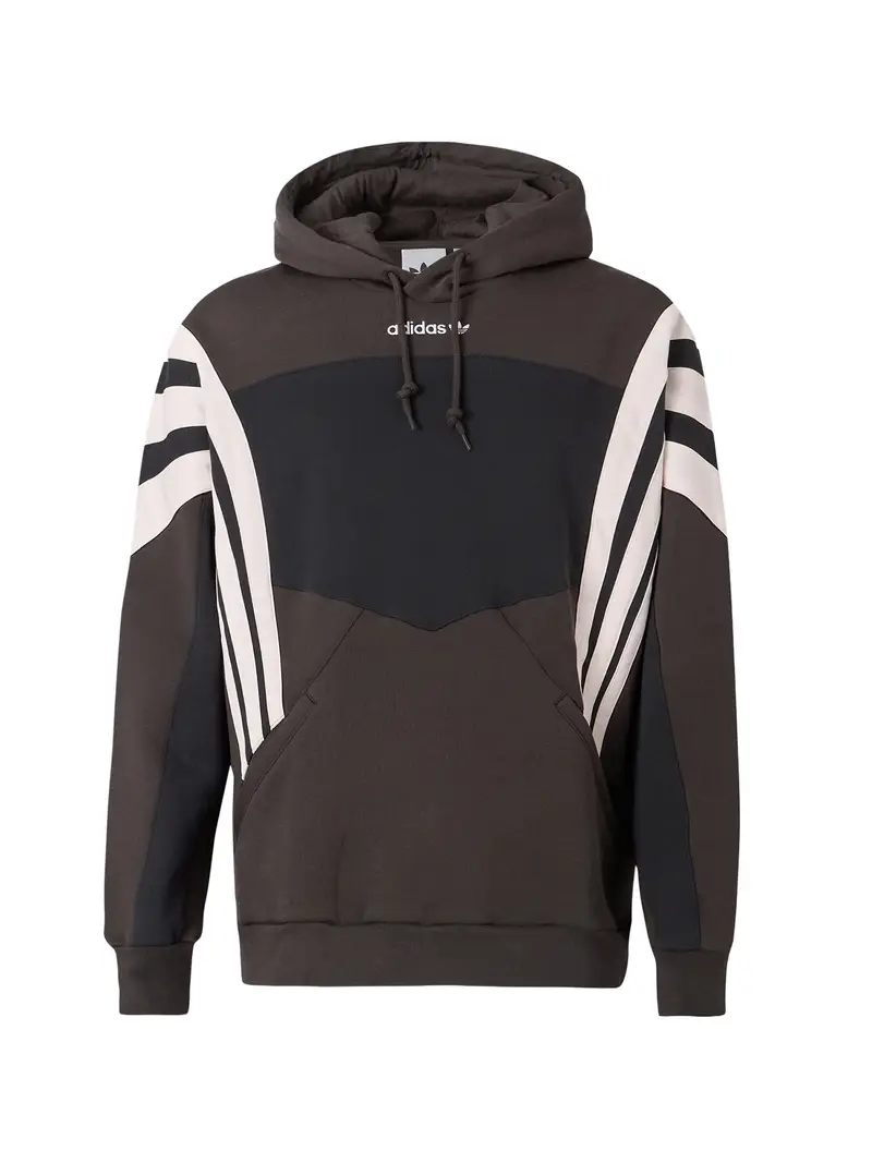 Felpa SANTIAGO marrone / nero / bianco