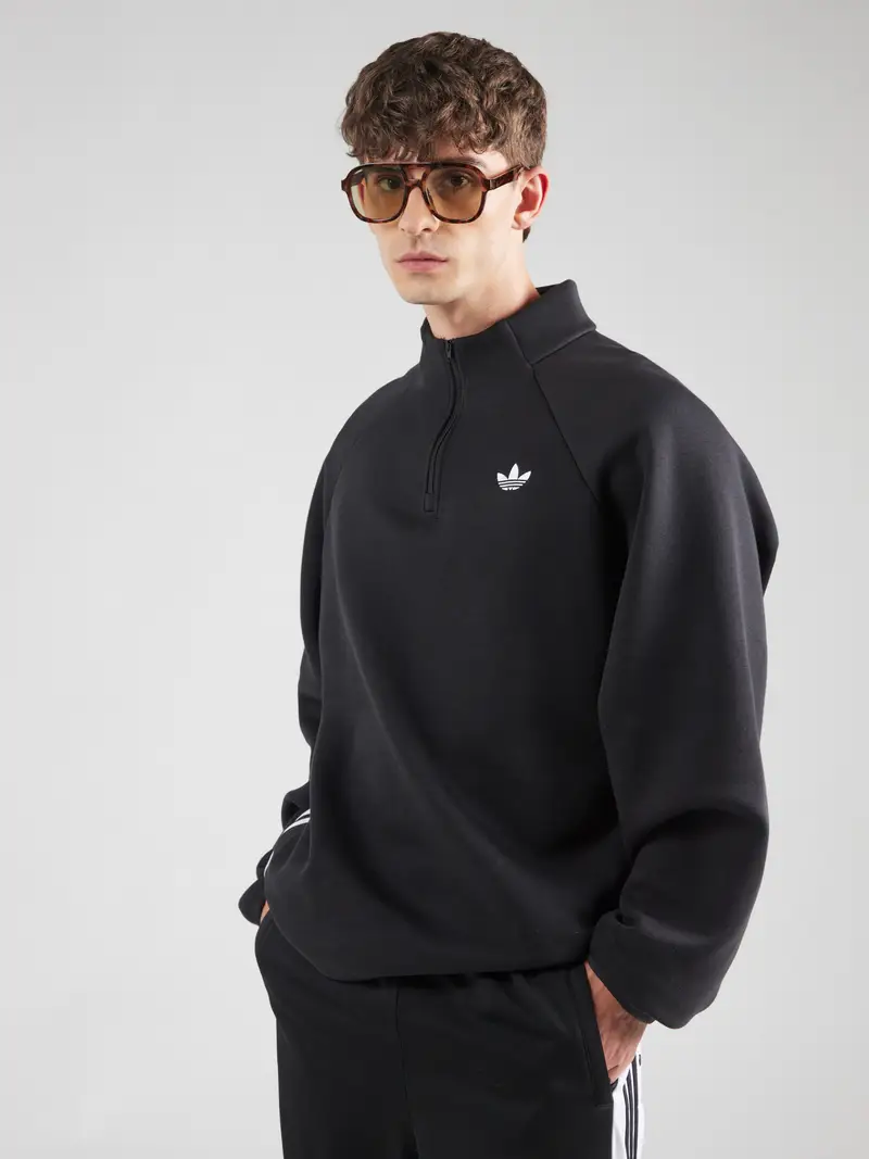 Felpa 'SPACER DRILL' nero / bianco miniatura 2