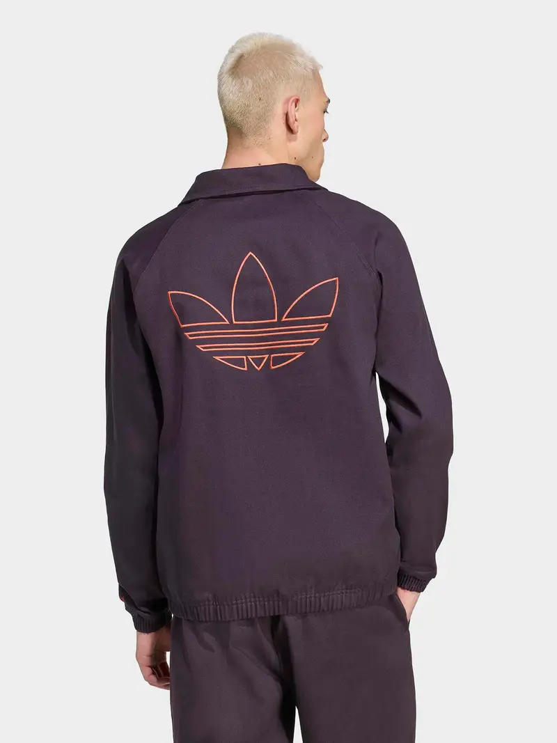 Felpa sportiva 'FC Bayern München Terrace Icons' lilla scuro / rosso acceso miniatura 3