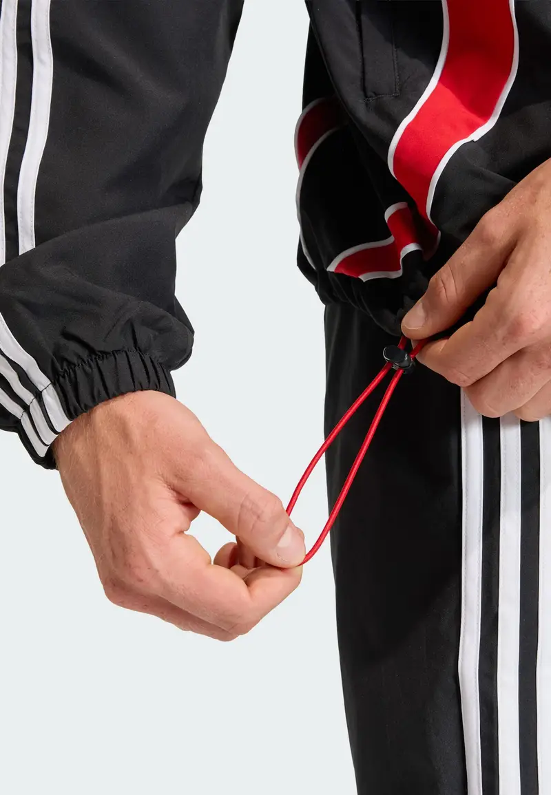 Felpa Teamgeist rosso / nero / bianco miniatura 2