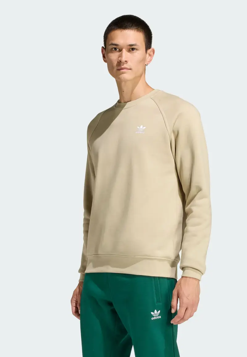 Felpa 'Trefoil Essentials' beige miniatura 2