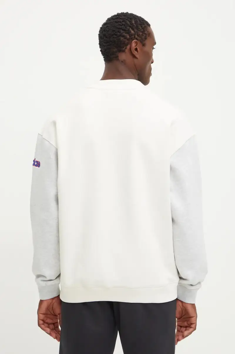 felpa uomo colore beige IX6755 miniatura 3