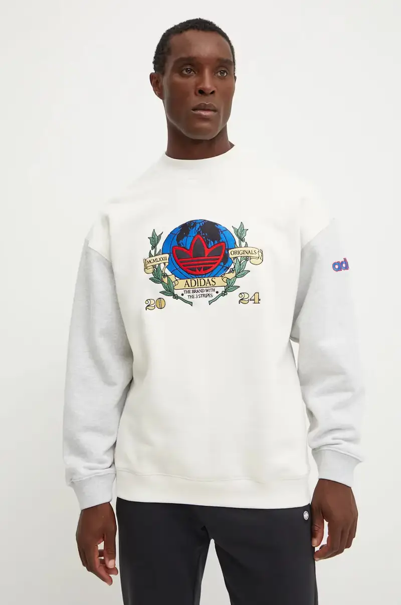 felpa uomo colore beige IX6755