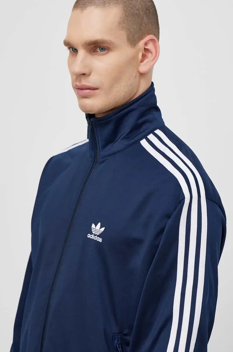 felpa uomo colore blu navy IR9893 miniatura 4