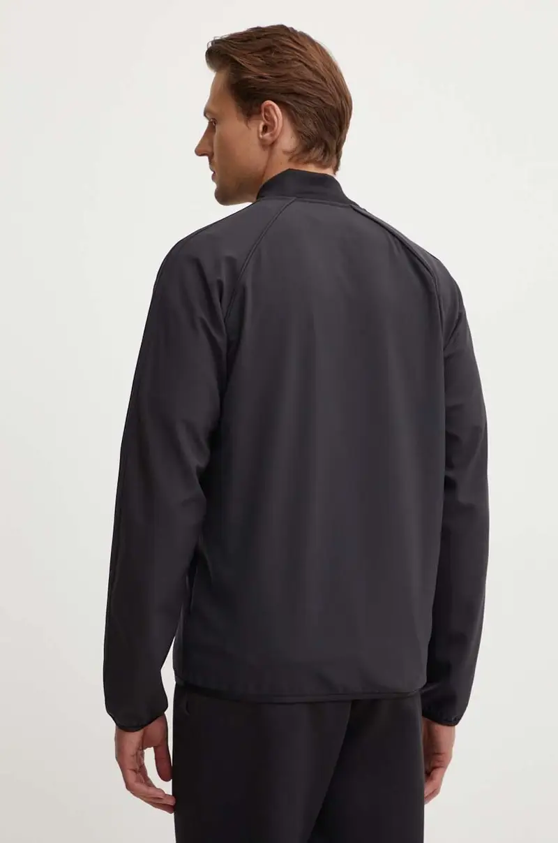 felpa uomo colore nero con applicazione IM9883 miniatura 3