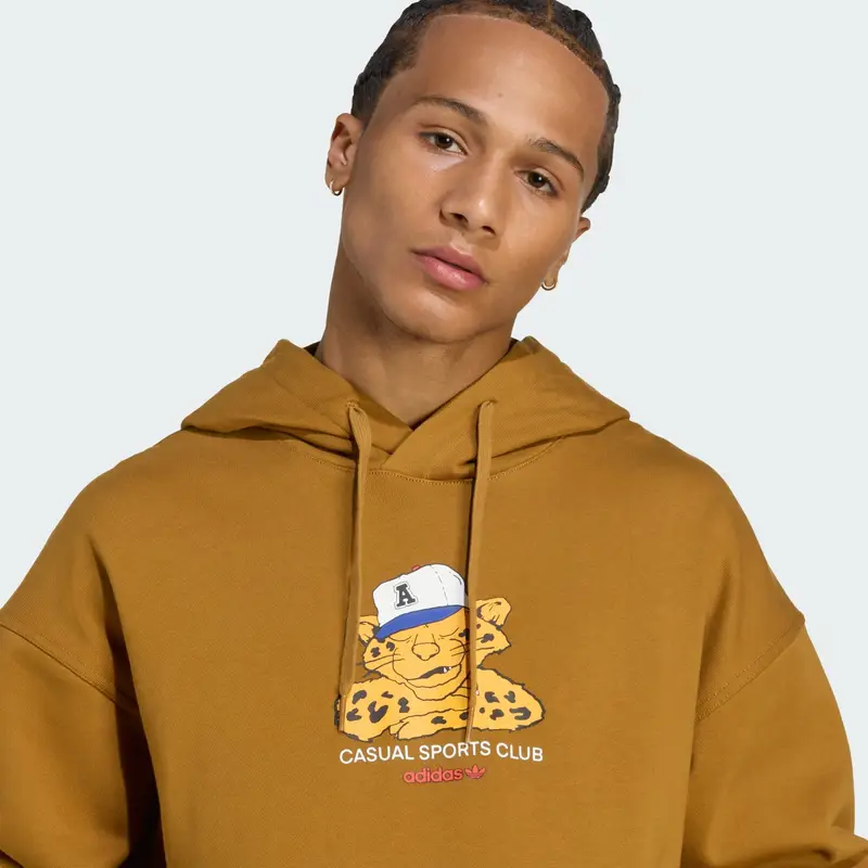 ADIDAS ORIGINALS Felpa 'Wabash' blu chiaro / cognac / giallo / bianco miniatura 3