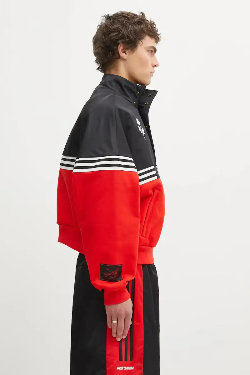 felpa Wc Gomez Pullov uomo colore nero con applicazione KD9360 miniatura 4