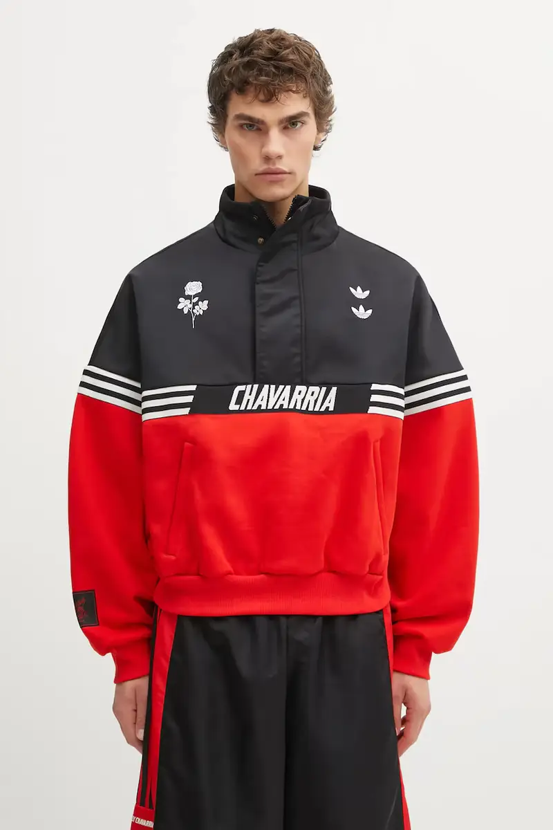 felpa Wc Gomez Pullov uomo colore nero con applicazione KD9360