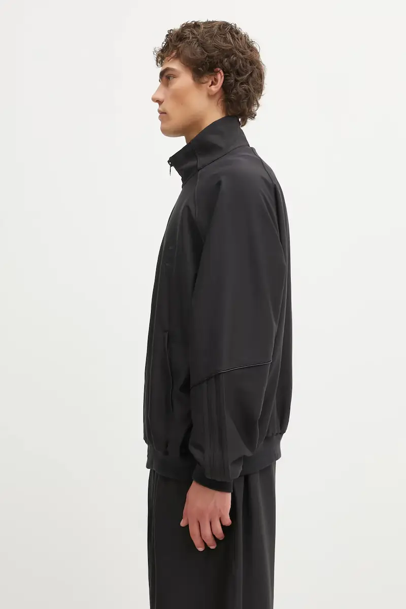 felpa Wc Twill Trackj uomo colore nero KD9350 miniatura 2