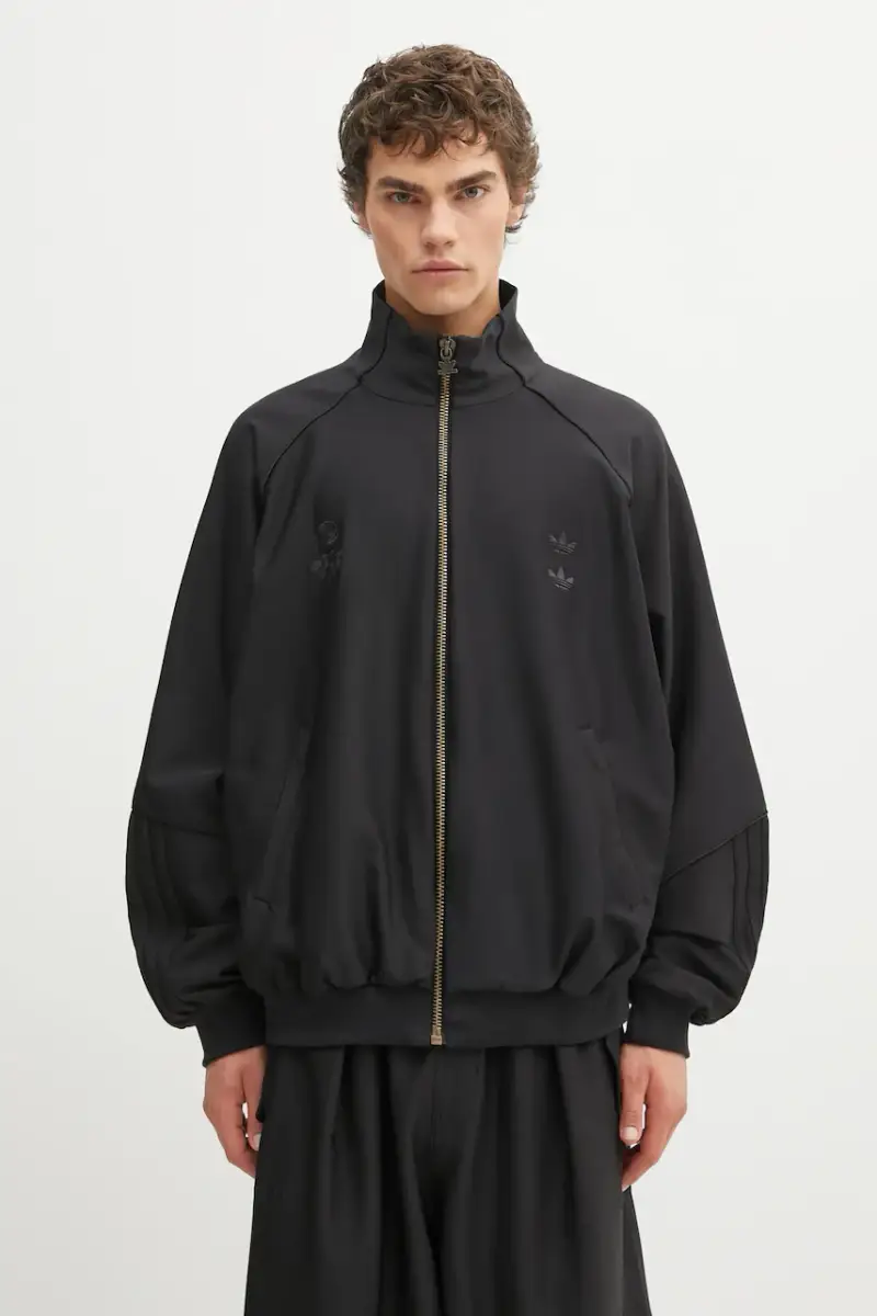 felpa Wc Twill Trackj uomo colore nero KD9350