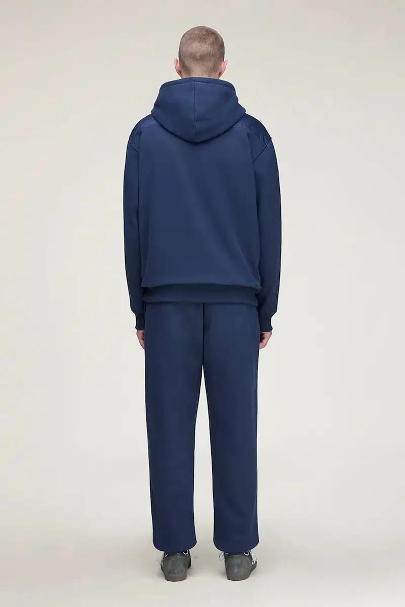 felpa Wilpshire H uomo colore blu navy con cappuccio con applicazione KA3905 miniatura 3