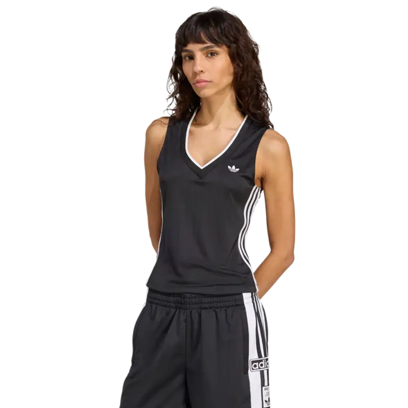 Adidas Originals female Magliette - Nero - Poly Mesh - Foot Locker