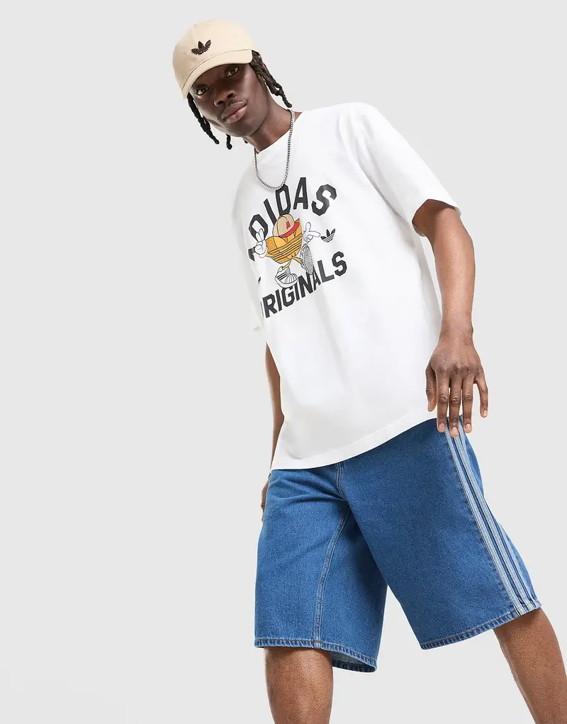 Firebird Denim Shorts, blu