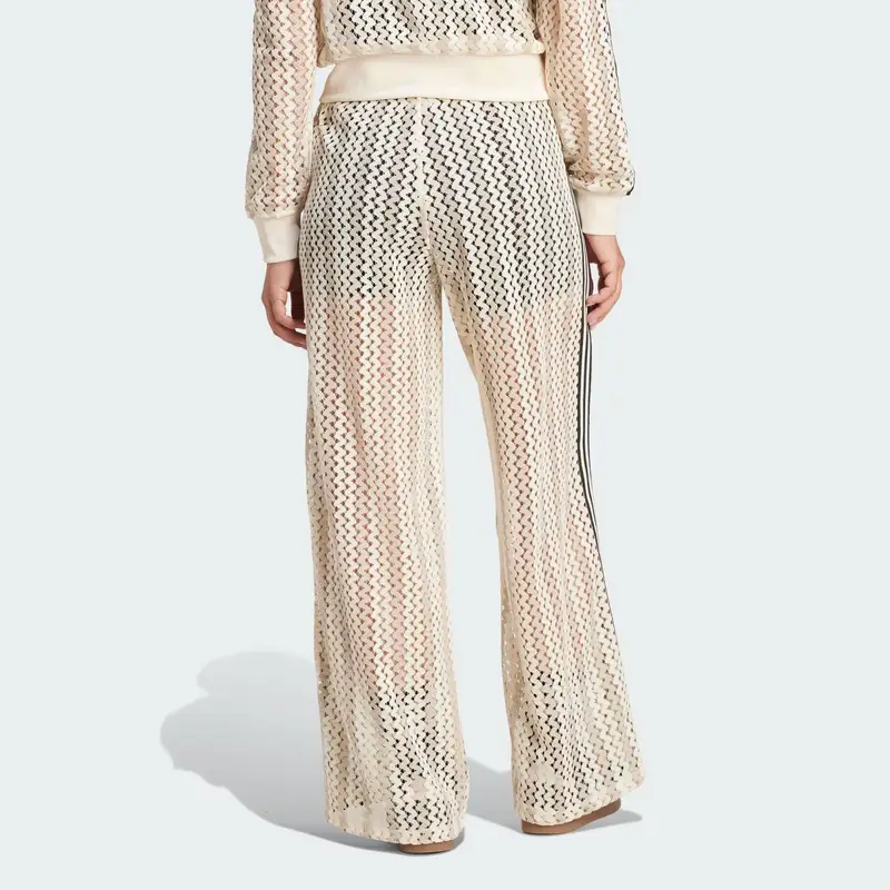 Originals Firebird Track 3-Stripes Summer Glow Pantaloni della Tuta Donna Pantaloni Bianco KC0760 L miniatura 2