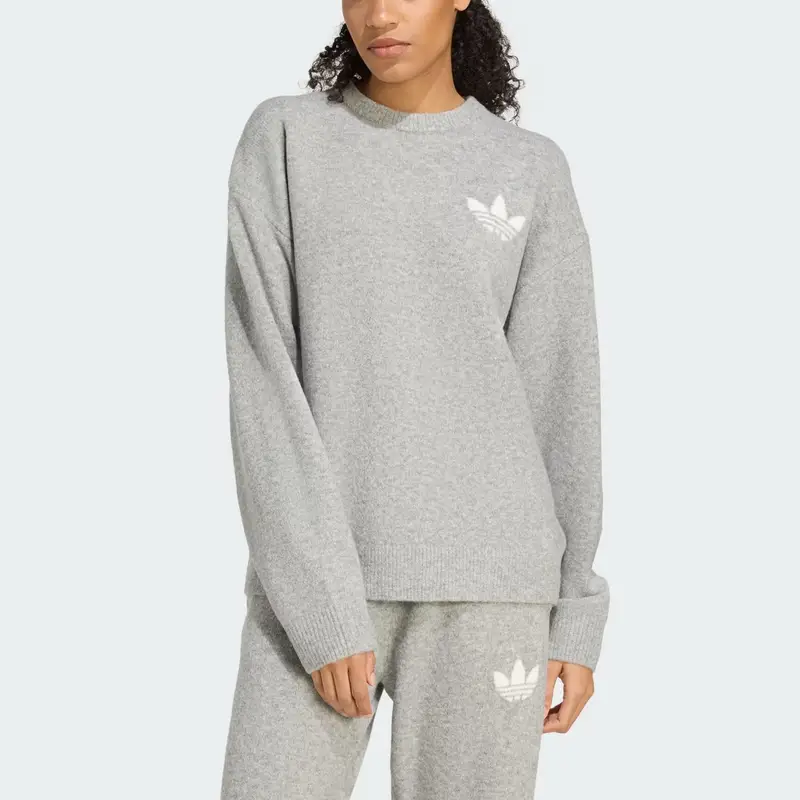 Originals FW25 Dipartimento Atletico Maglione Lavorato a Maglia Girocollo Largo Caldo Maglione Donna KF2341 miniatura 4