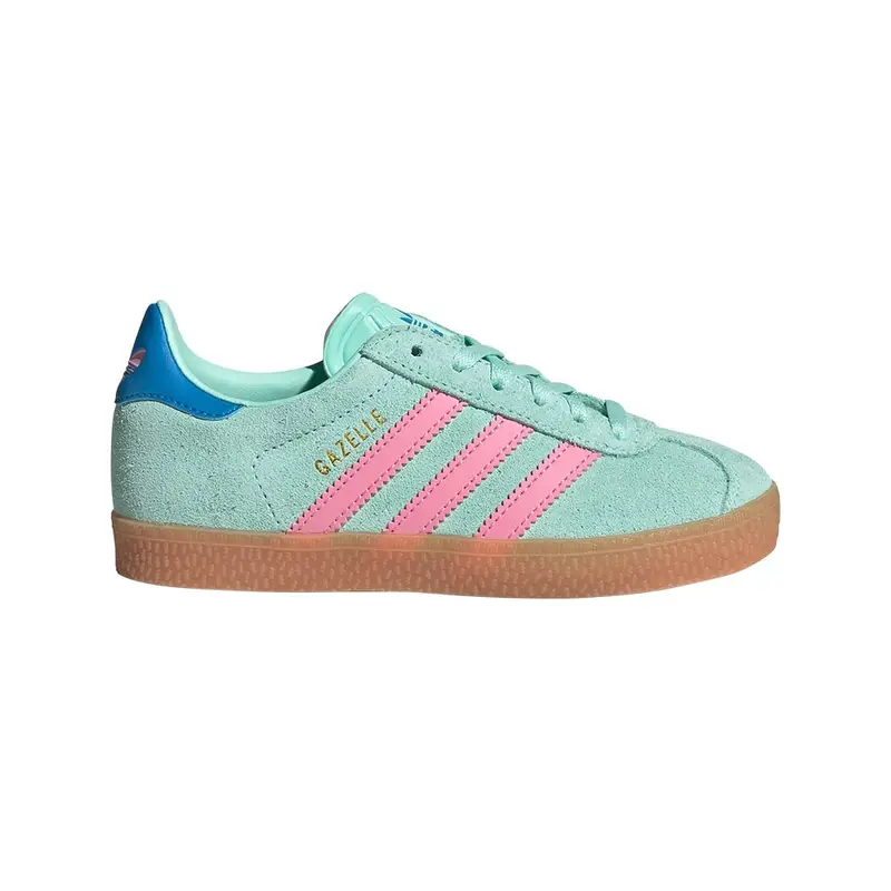 Gazelle Ps Azzurro Rosa - Sneakers Bambina EUR 29