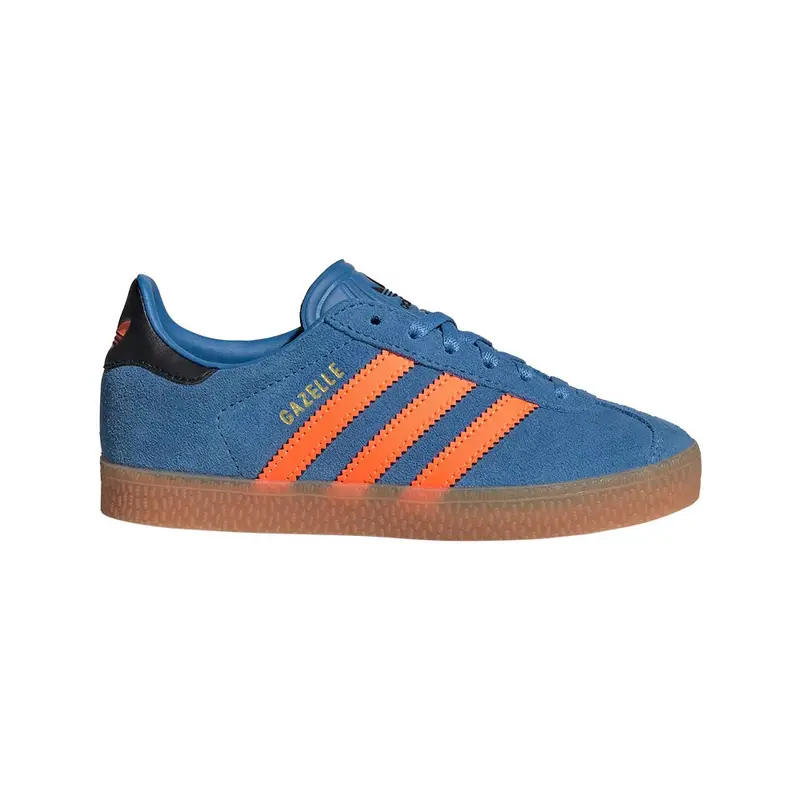 Gazelle Ps Blu Arancio - Sneakers Bambino EUR 28