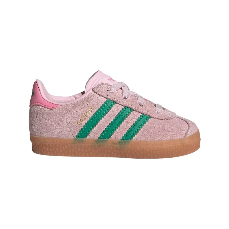 Gazelle Td Rosa Verde - Sneakers Bambina EUR 23