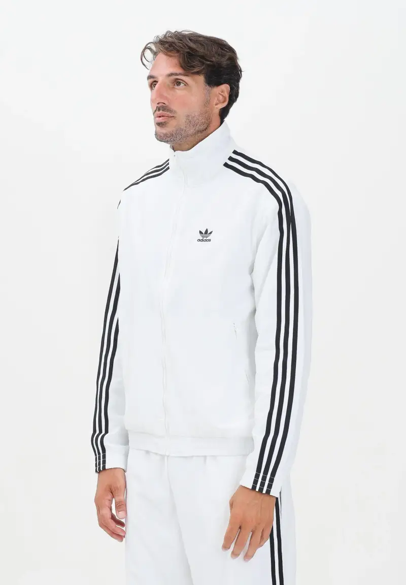 Giacca a vento Adicolor Woven Firebird bianca da uomo