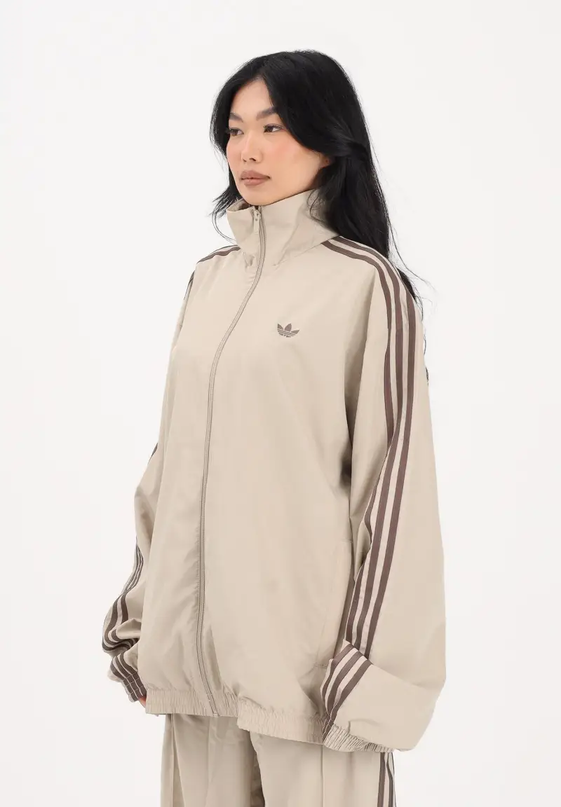 Giacca a vento Firebird Adilenium beige da donna