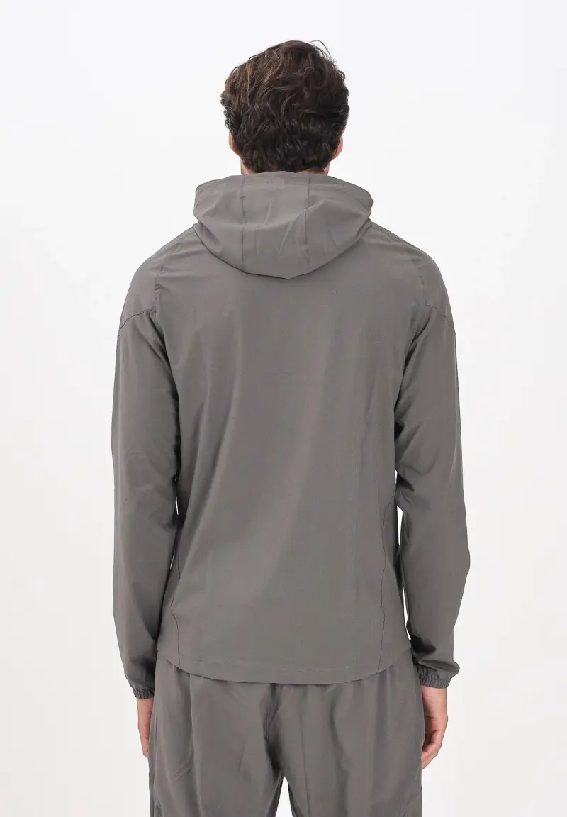 Giacca a vento Real Madrid Tiro 25 Competition Vis verde oliva da uomo miniatura 3