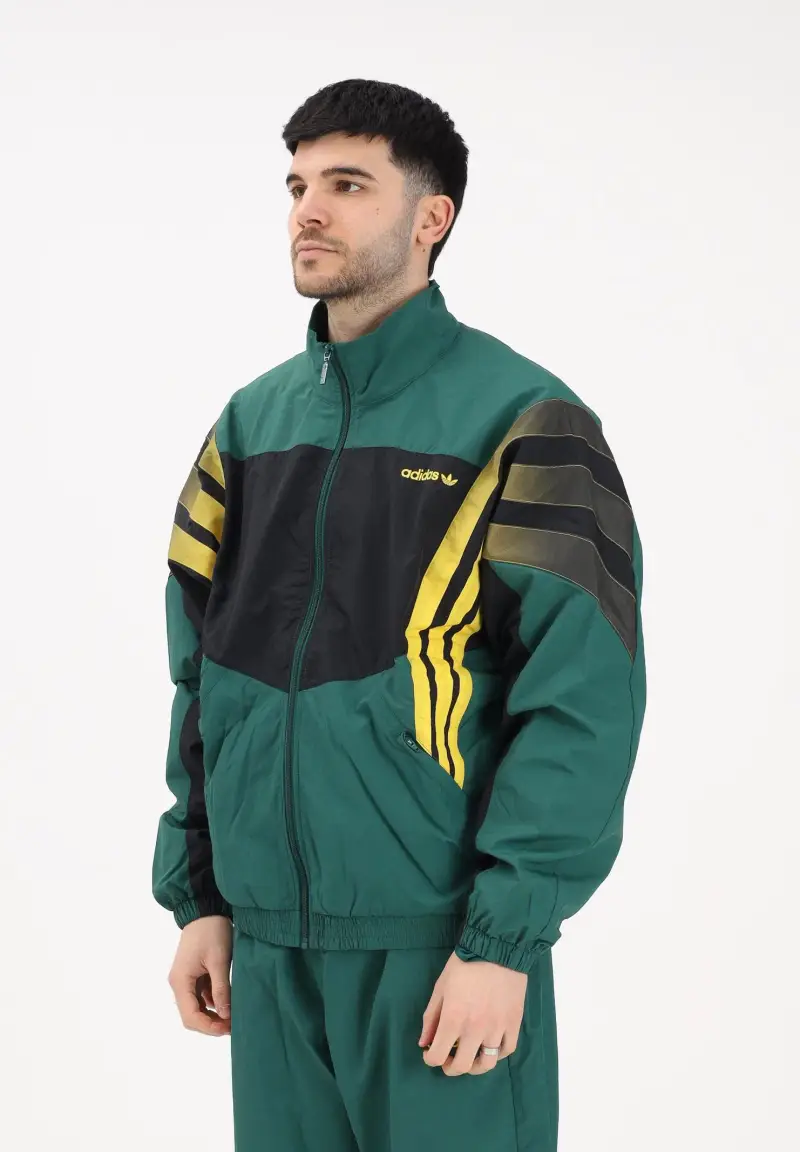 Giacca a vento SANTIAGO verde da uomo