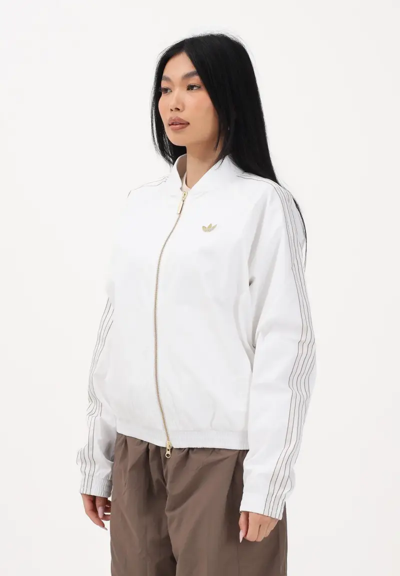 Giacca a vento SST bianca da donna