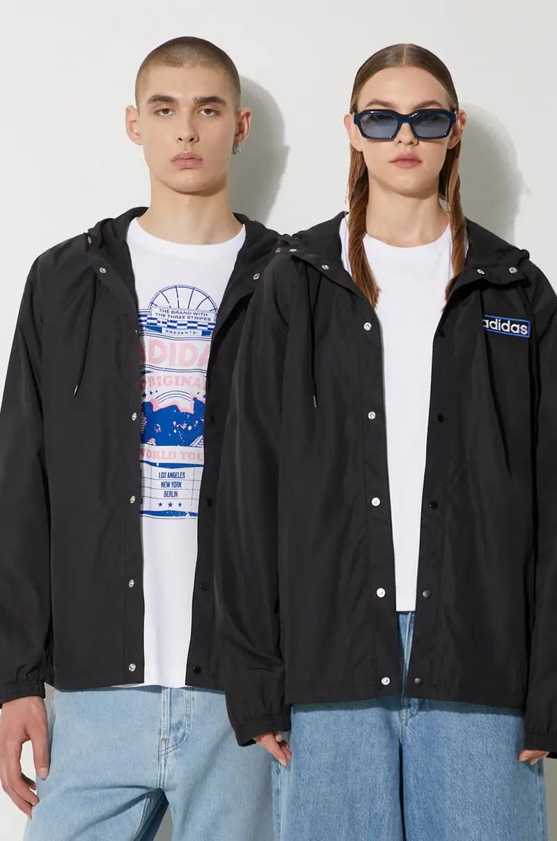 giacca Adibreak Windbreaker colore nero IY4845