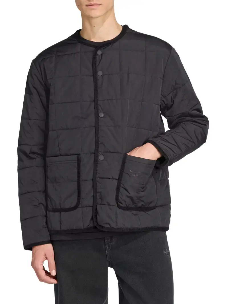 Adidas Originals Giacca trapuntata nera miniatura 3