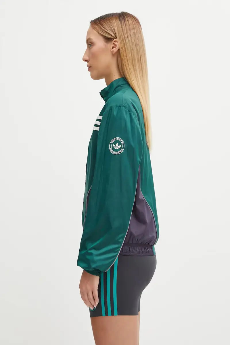 giacca adidas Originals x Sporty & Rich colore verde KA7990 miniatura 2