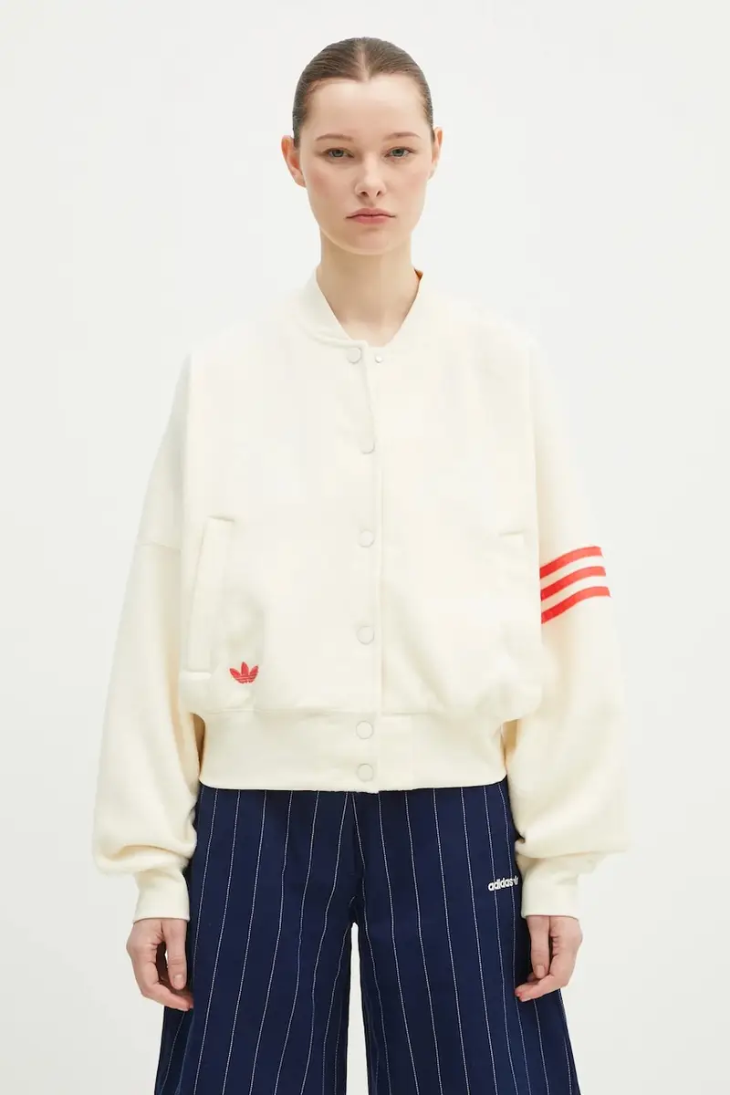 giacca bomber NC BOMBER JKT colore beige JI8523