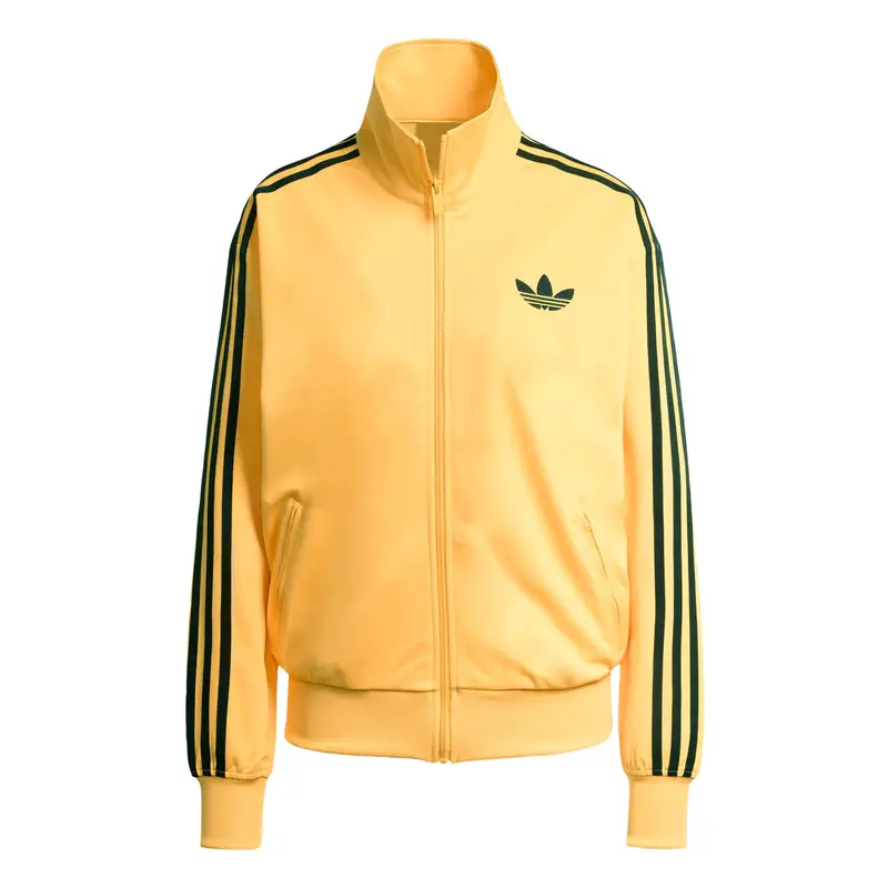 Adidas Originals Maglia giacca di felpa arancione pastello e nero