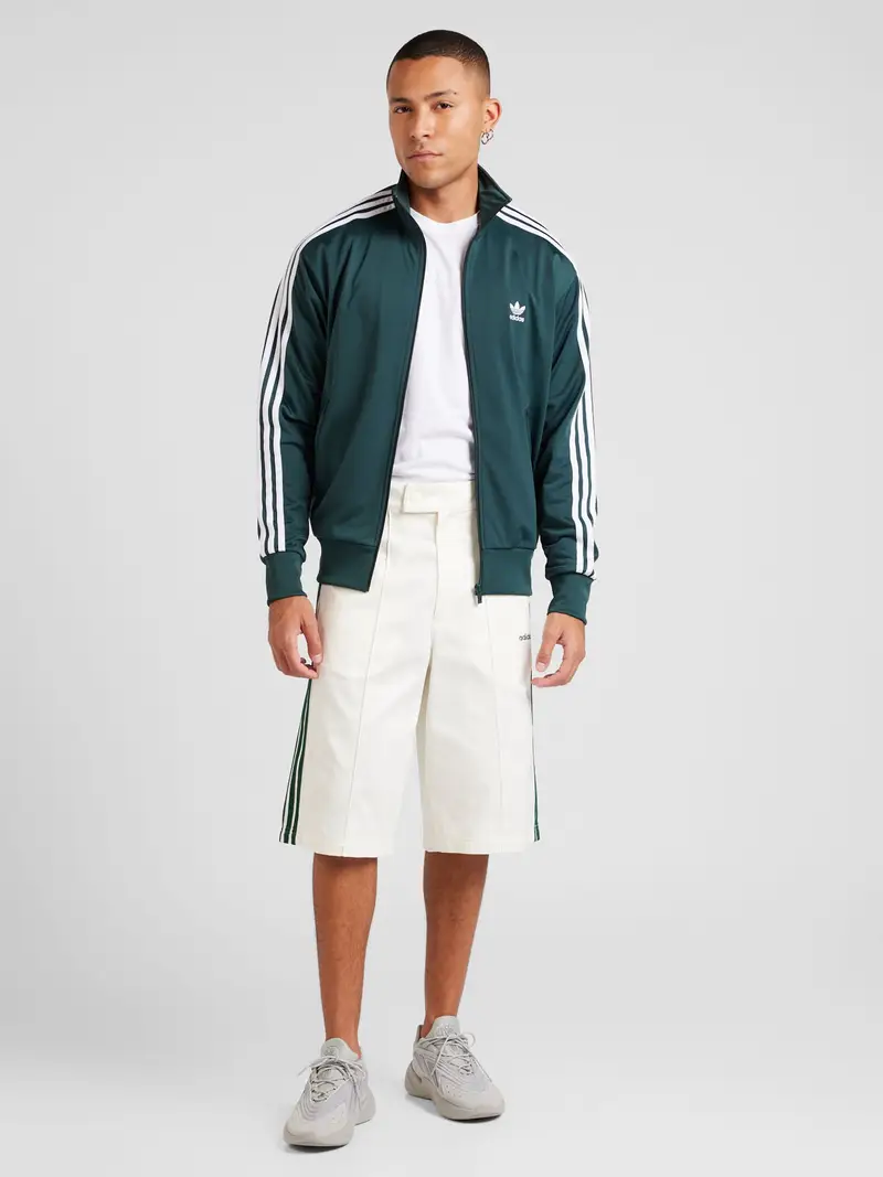 ADIDAS ORIGINALS Giacca di felpa 'Adicolor Classics Firebird' verde scuro / bianco miniatura 3