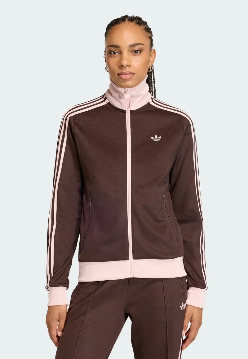 Adidas Originals Maglia Classic marrone e rosa miniatura 3