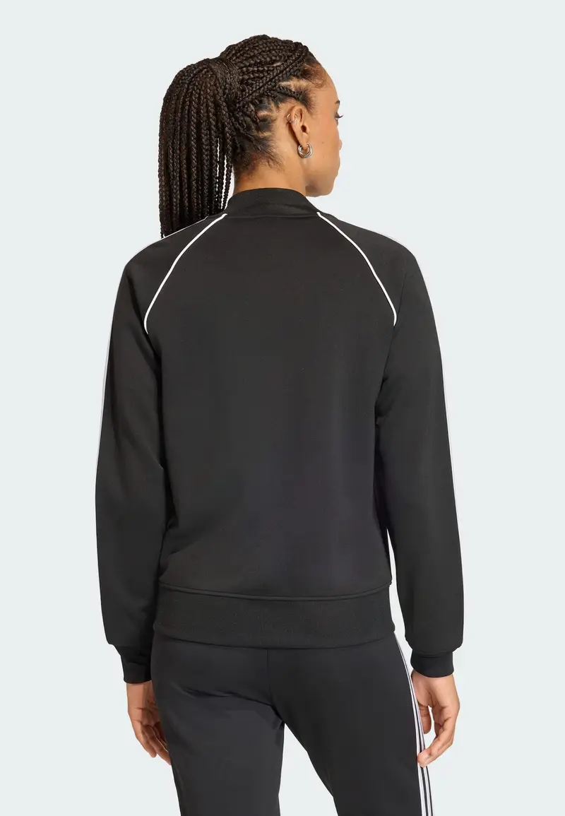 Giacca di felpa 'Classic' nero / bianco miniatura 3