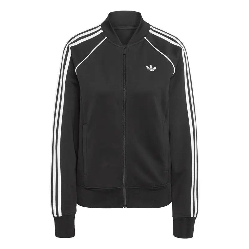 Giacca di felpa 'Classic' nero / bianco