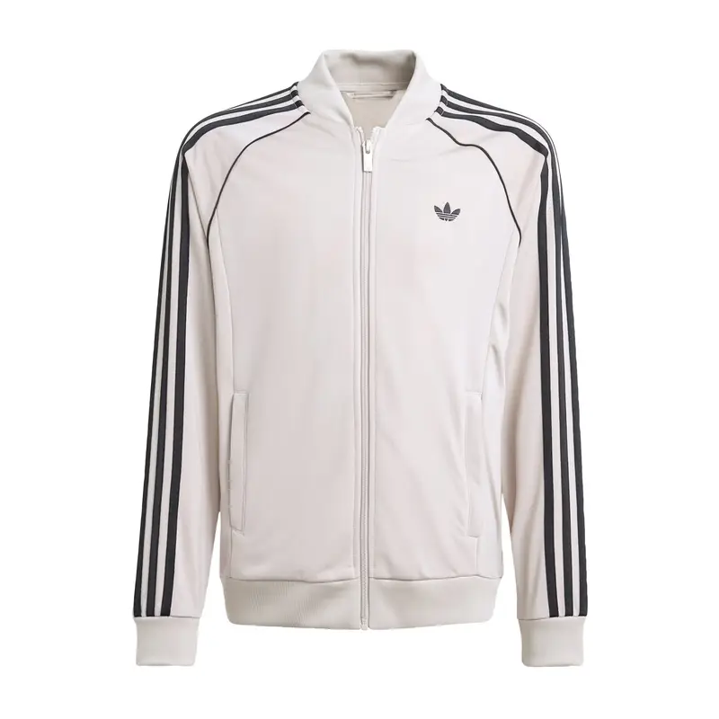 Giacca di felpa crema / nero